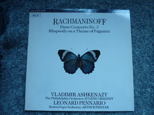 Piano Concerto No. 3 / Rhapsody On A Theme Of Paganini