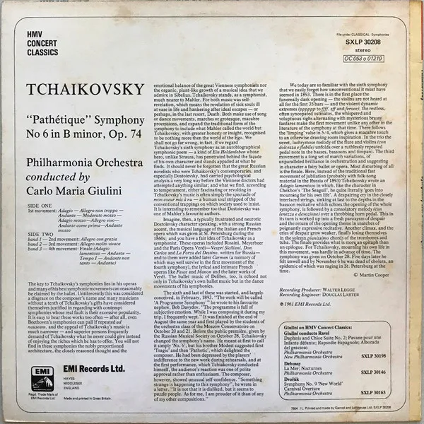 "Pathétique" Symphony