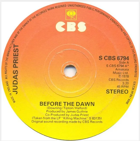 Before The Dawn