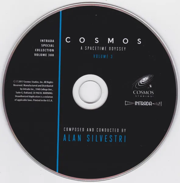 Cosmos: A Spacetime Odyssey, Volume 3 (Original Music From The TV Series)