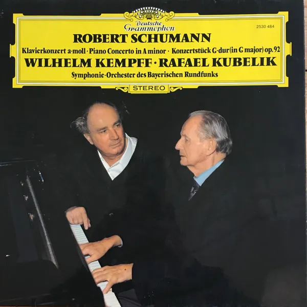 Klavierkonzert A-Moll = Piano Concerto In A Minor / Konzertstück G-dur (In G Major) Op.92