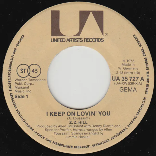 I Keep On Lovin' You / Who Ever's Thrilling You Is Killing Me