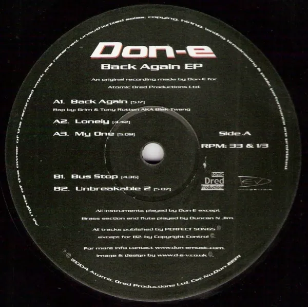 Back Again EP