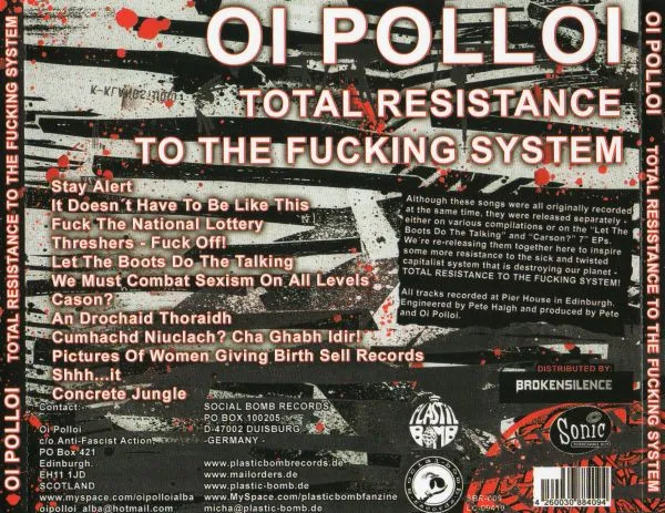 Total Resistance To The Fucking System