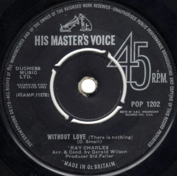 Without Love (There Is Nothing) / No One