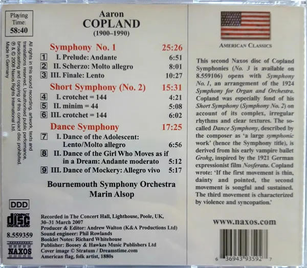 Symphonien Nr.1 & 2