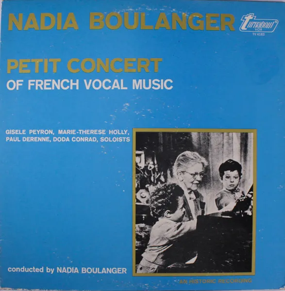 Petit Concert Of French Vocal Music