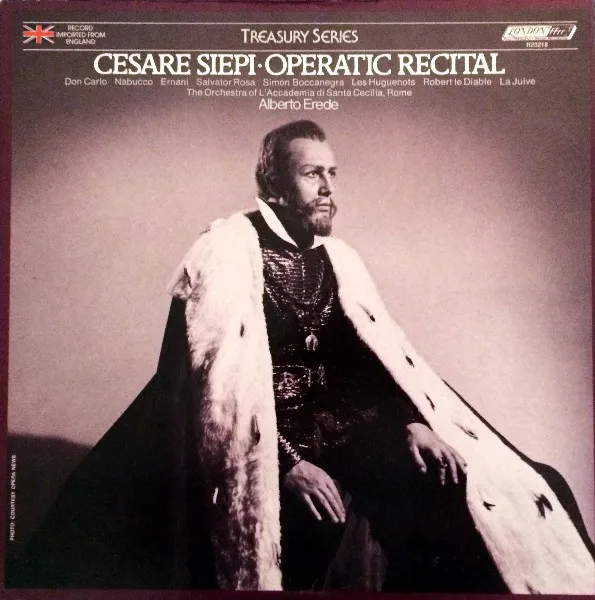 Operatic Recital (Don Carlo • Nabucco • Ernani • Salvator Rosa • Simon Boccanegra • Les Huguenots • Robert Le Diable • La Juive)