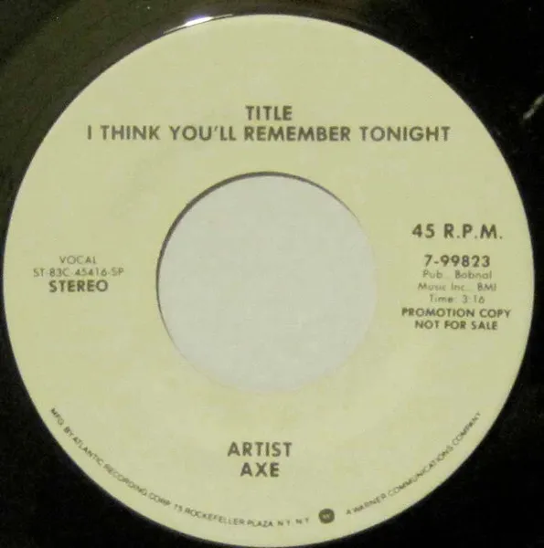 I Think You'll Remember Tonight