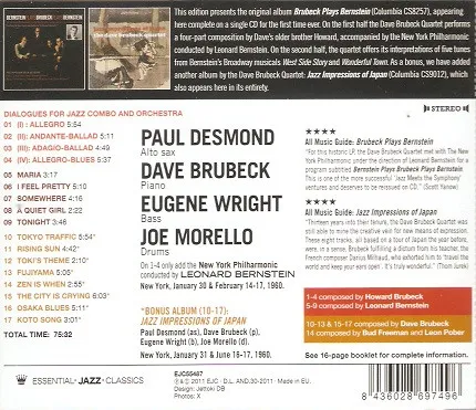 Brubeck Plays Bernstein