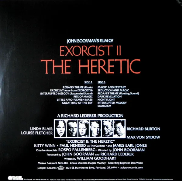 Exorcist Ii: the Heretic