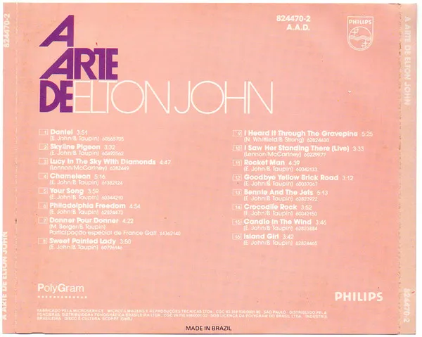 A Arte De Elton John