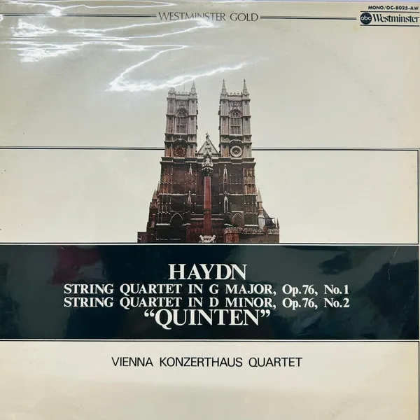 String Quartet In G Major, Op.76,N°1 / String Quartet In D Minor,op.76,N°2