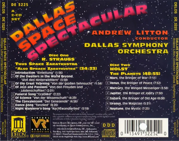 Dallas Space Spectacular (Thus Spake Zarathustra / The Planets)