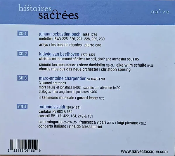 Histoires Sacrées
