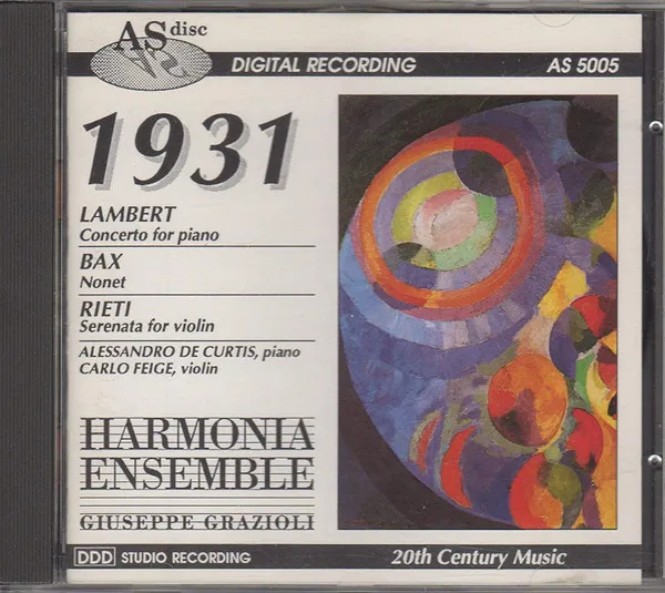 1931 - Lambert - Bax - Rieti