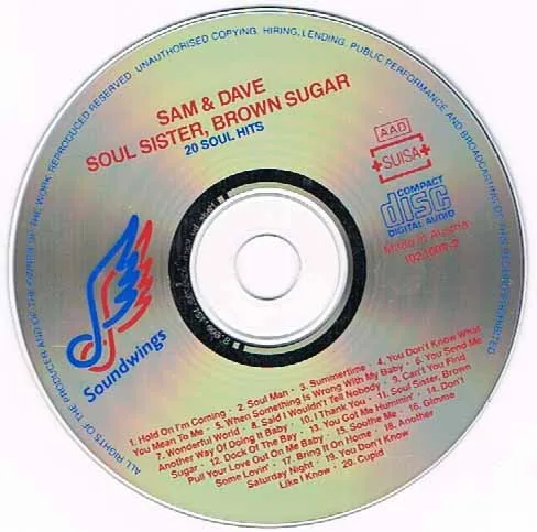 Soul Sister, Brown Sugar (20 Soul Hits)