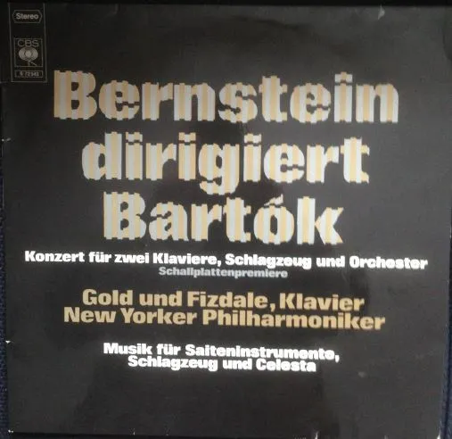 Konzert Für Zwei Klaviere, Schlagzeug Und Orchester - Schallplattenpremiere / Musik Für Saiteninstrumente, Schlagzeug Und Celesta