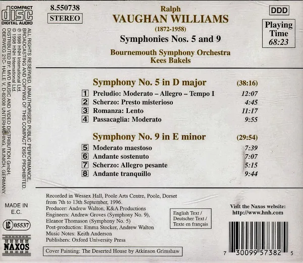 Symphonies Nos. 5 And 9
