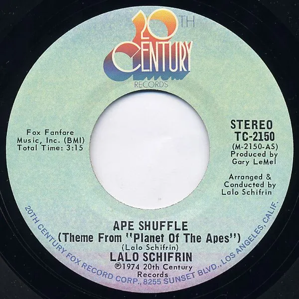 Ape Shuffle (Theme From "Planet Of The Apes") / Escape From Tomorrow
