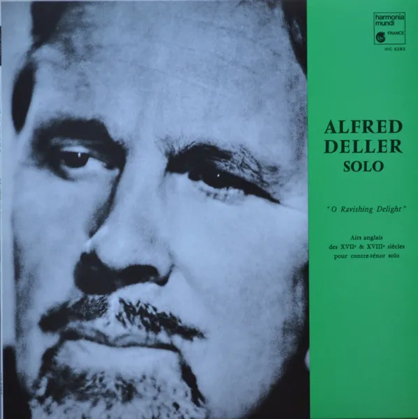 Alfred Deller Solo Vol.1 = 17・18世紀のイギリスの歌、デラー・ソロ・アルバム第1集