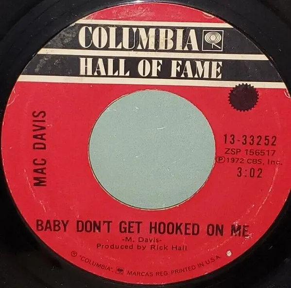 Baby Don't Get Hooked On Me / Your Side Of The Bed