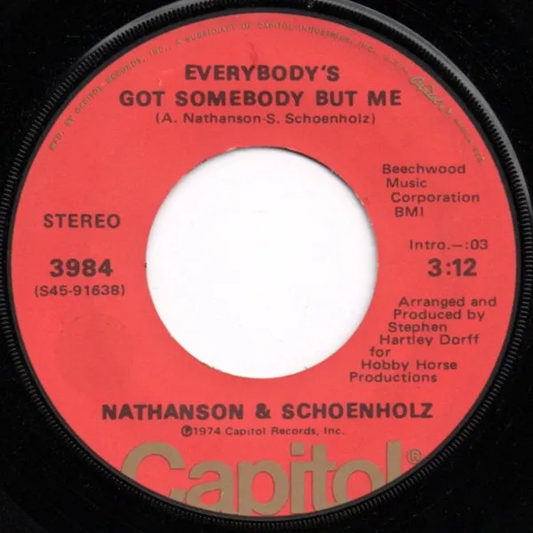 Everybody's Got Somebody But Me
