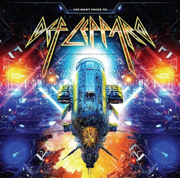 The Many Faces Of Def Leppard (180g) (Limited Edition) (Transparent Orange/Blue Marbled Vinyl)