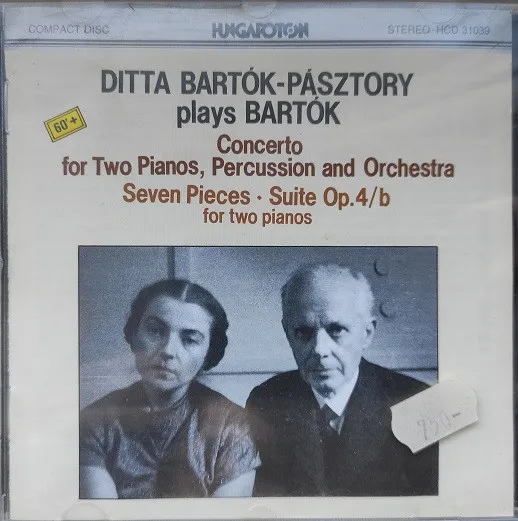 Suite For Two Pianos, Op. 4 B / Concerto For Two Pianos, Percussion And Orchestra, Seven Piece