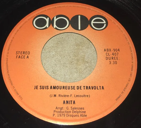Je Suis Amoureuse De Travolta
