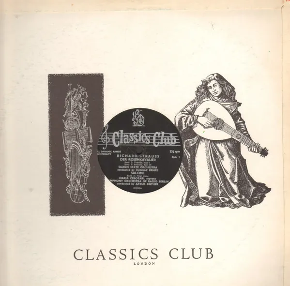 Concerto For Oboe And Small Orchestra. Der Rosenkavalier. Salome