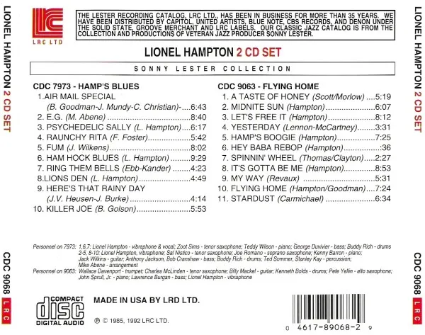 Hamp's Blues / Flying Home