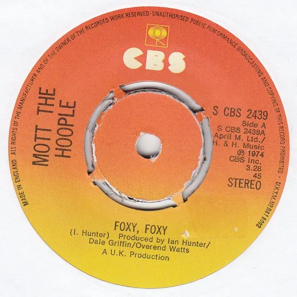 Foxy, Foxy