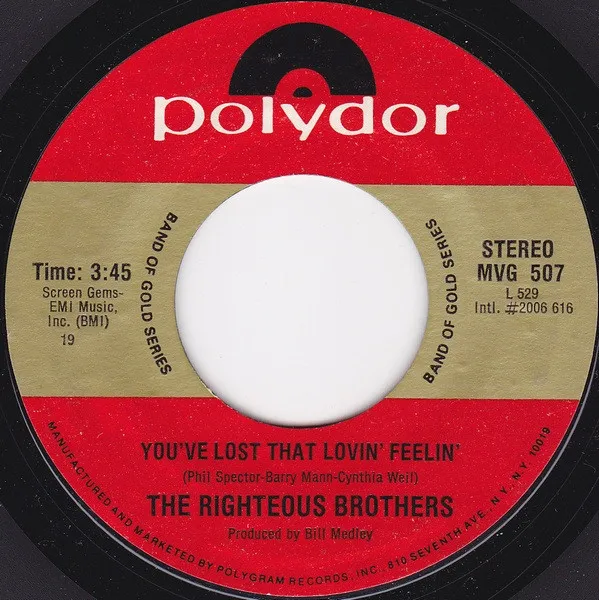 You've Lost That Lovin' Feelin' / (You're My) Soul And Inspiration