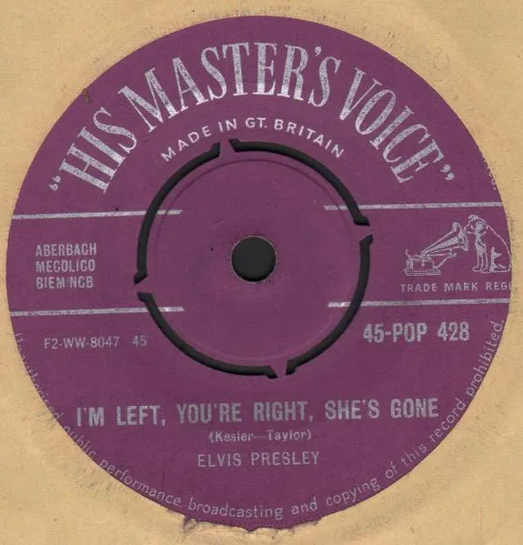 I'm Left, You're Right, She's Gone