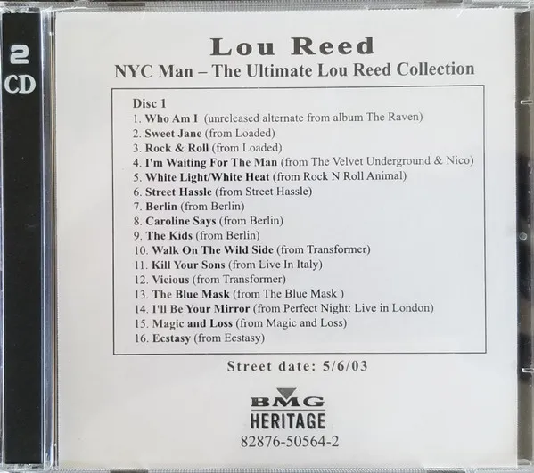 NYC Man - The Ultimate Lou Reed Collection