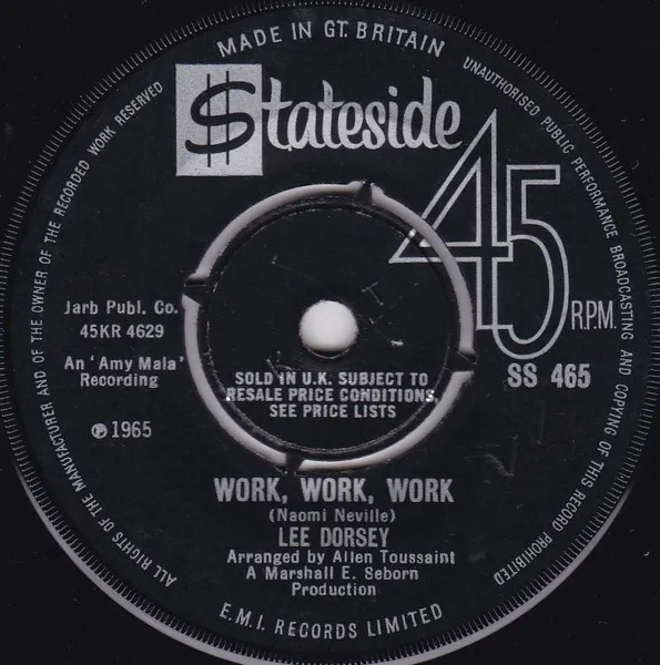 Work, Work, Work / Can You Hear Me