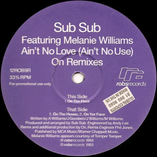 Ain't No Love (Ain't No Use) (On Remixes)