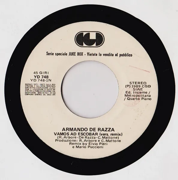Vamos Ad Escobar (Vers. Remix) /  Agent Double O Soul