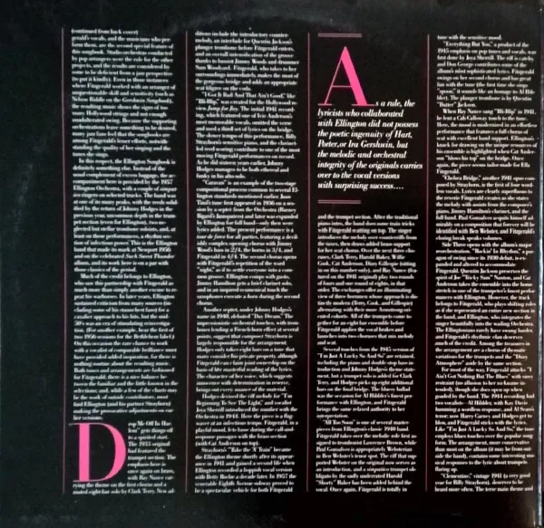 The Duke Ellington Songbook