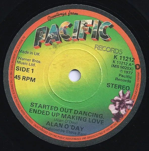 Started Out Dancing Ended Up Making Love