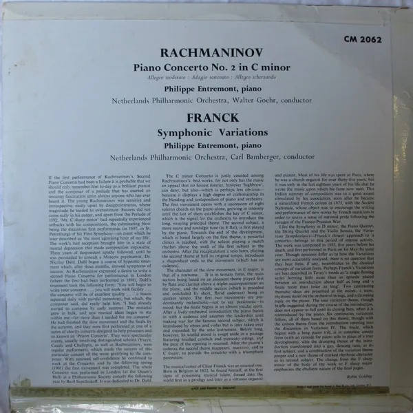 Piano Concerto N° 2 / Symphonic Variations