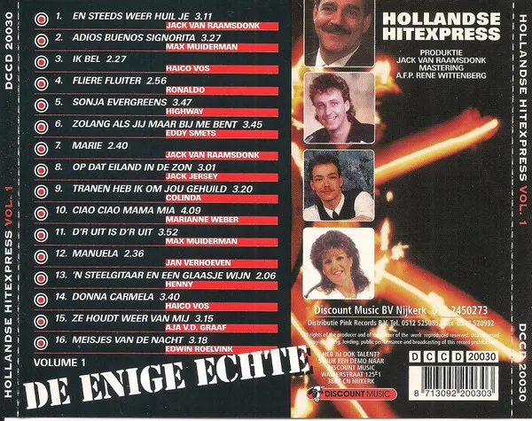 Hollandse Hitexpress Vol. 1