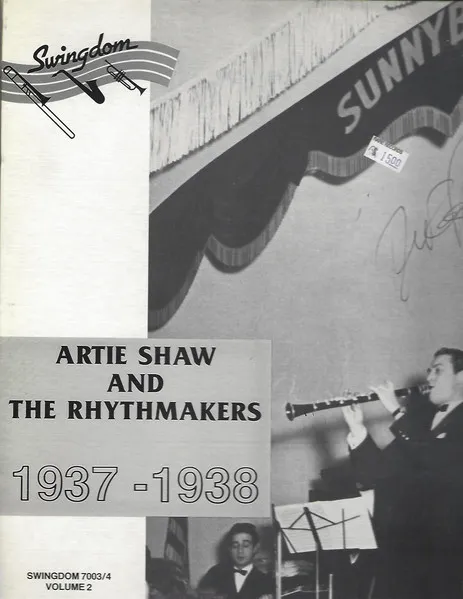 Artie Shaw And His Rhythmakers 1937-1938 Volume 2