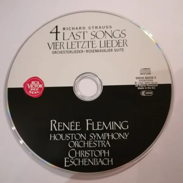 4 Last Songs · Orchesterlieder · Der Rosenkavalier Suite