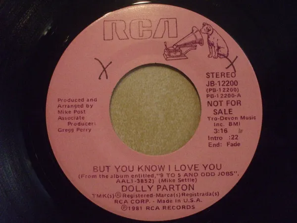 But You Know I Love You