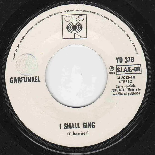 I Shall Sing / Cloud 9