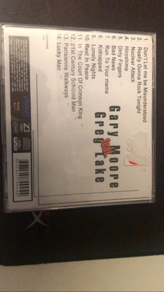Gary Moore Feat. Greg Lake