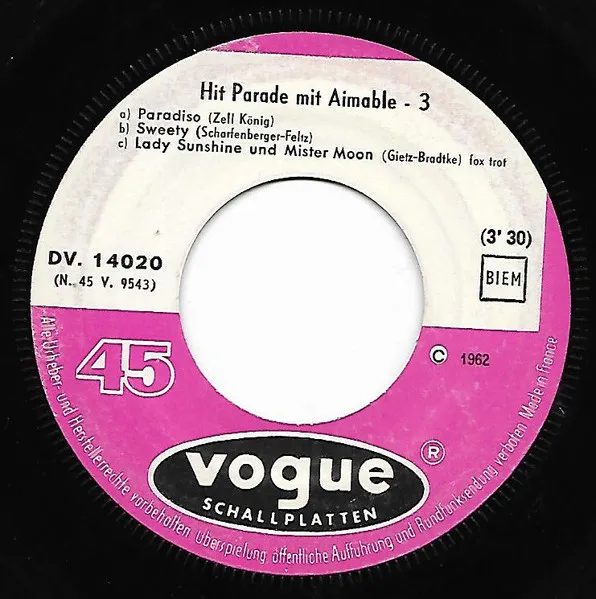 Hit Parade Mit Aimable - 3