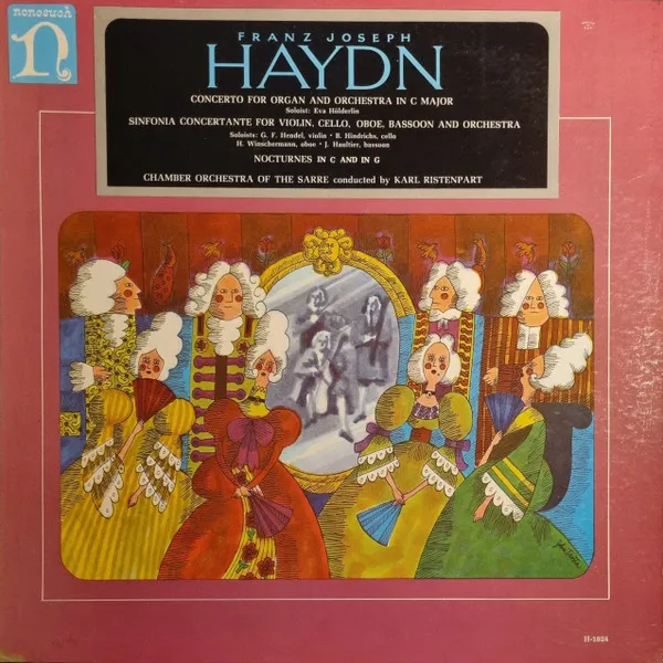 Concerto For Organ And Orchestra In C Major / Sinfonia Concertante For Violin, Cello, Oboe, Bassoon And Orchestra / Nocturnes In C And G